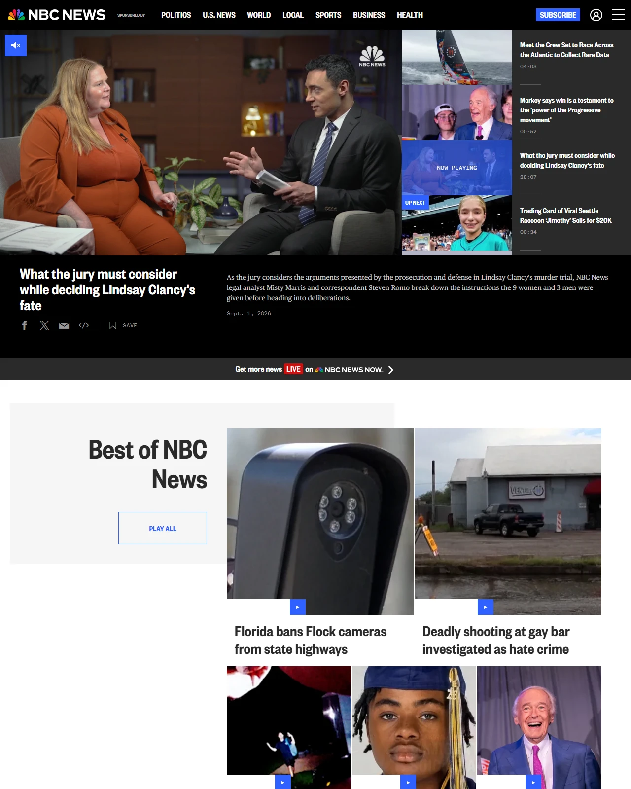 nbcnews.com as published: What the jury must consider while deciding Lindsay Clancy's fate