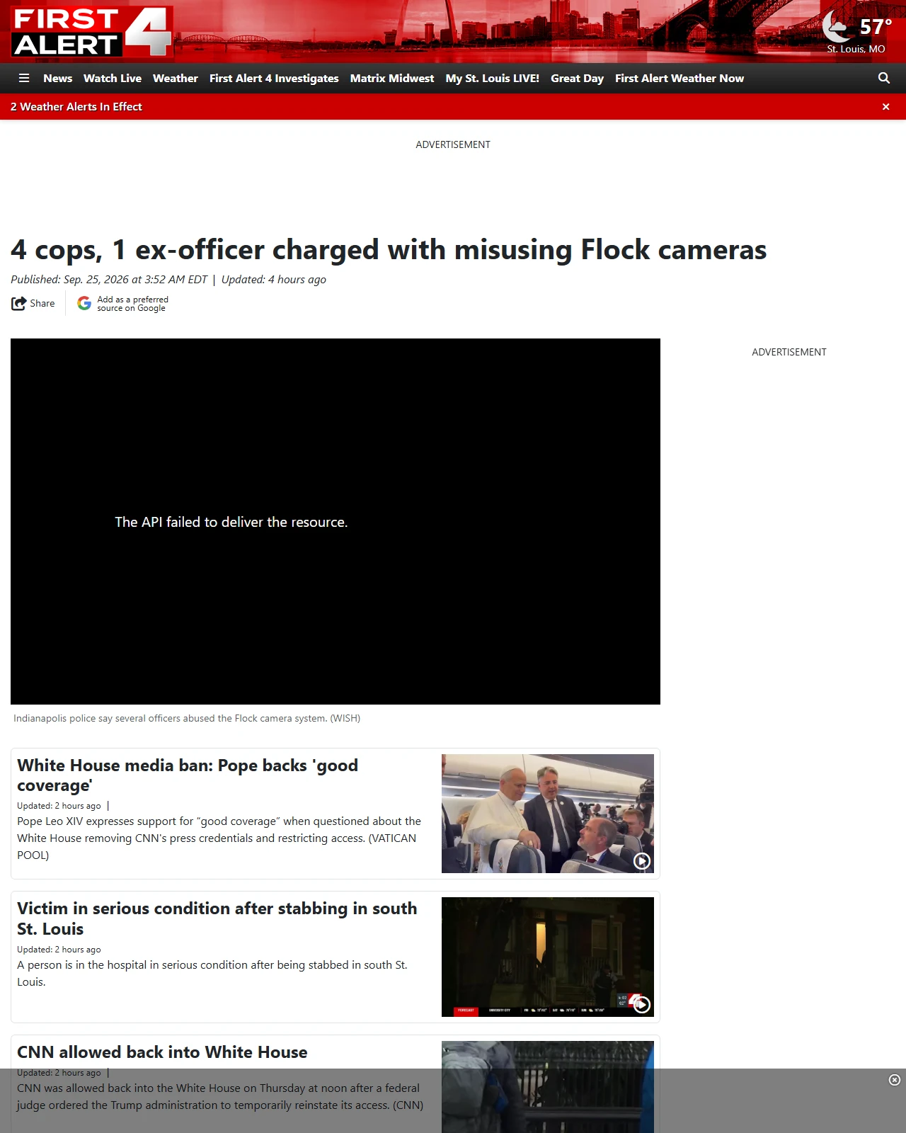 firstalert4.com as published: 4 cops, 1 ex-officer charged with misusing Flock cameras