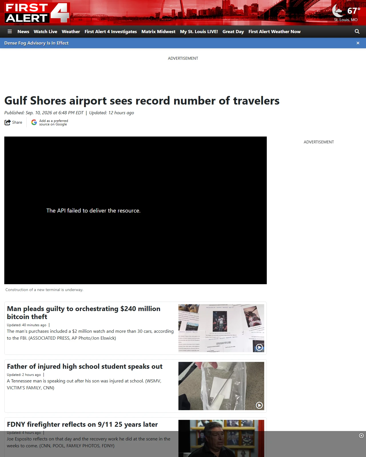 firstalert4.com as published: Gulf Shores airport sees record number of travelers