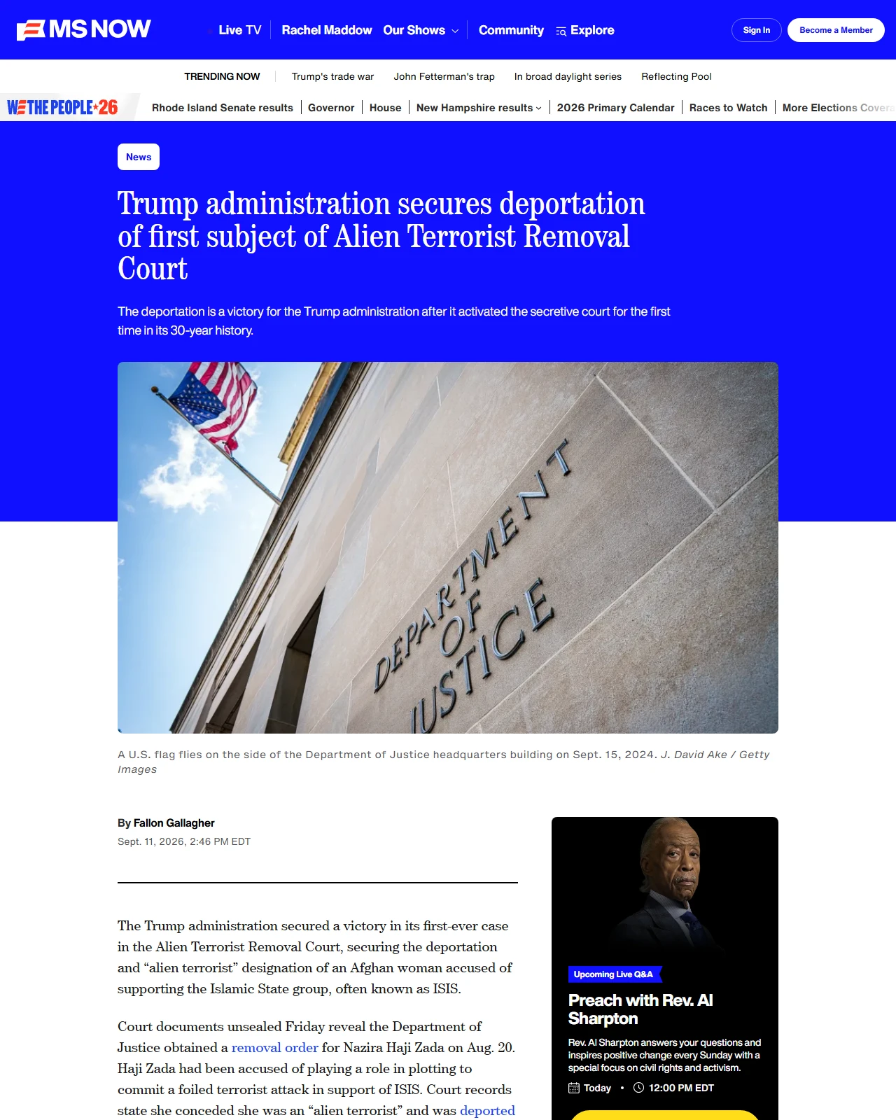 ms.now as published: Trump administration secures deportation of first subject of Alien Terrorist Removal Court