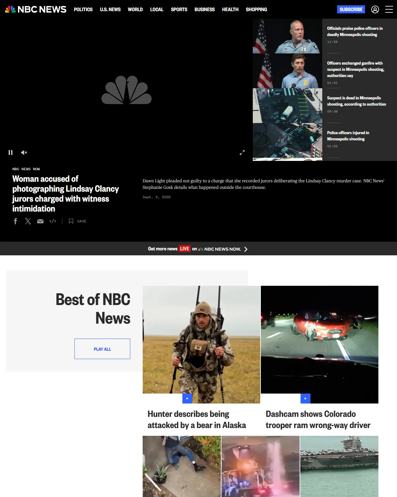 nbcnews.com as published: Woman accused of photographing Lindsay Clancy jurors charged with witness intimidation